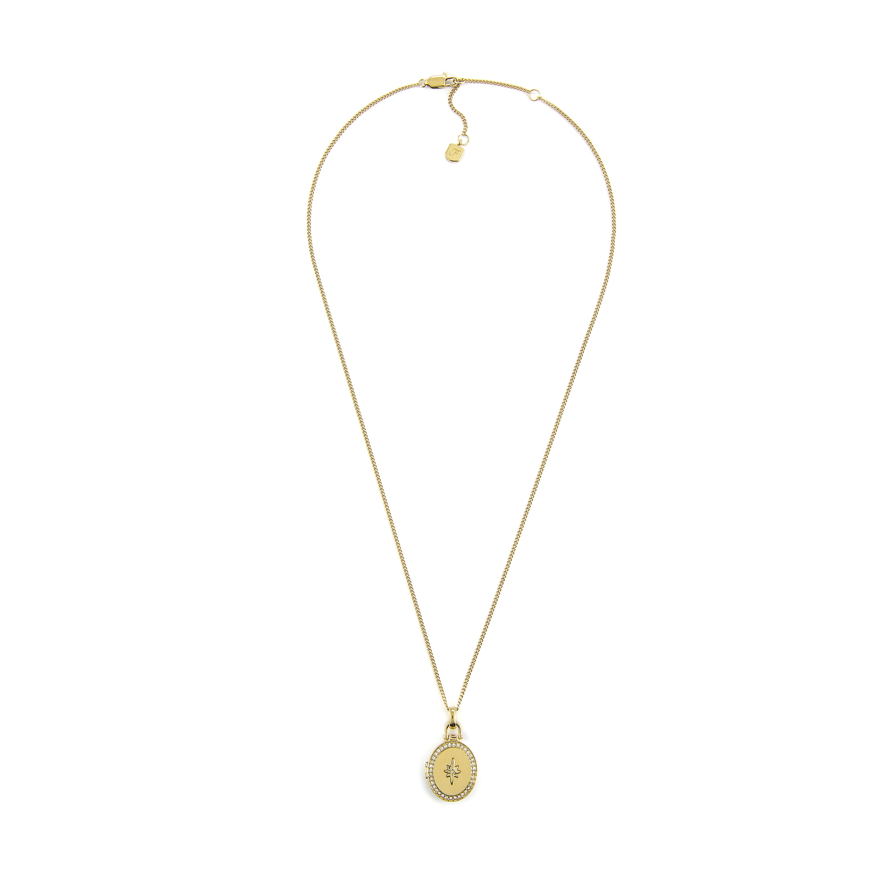 Fossil Jewelry Gold Necklace JF04735710