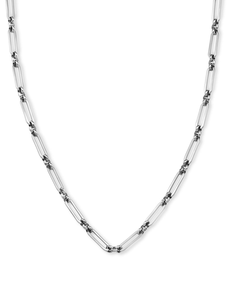 Rosefield Multilink Silver Necklace JNCMS-J529