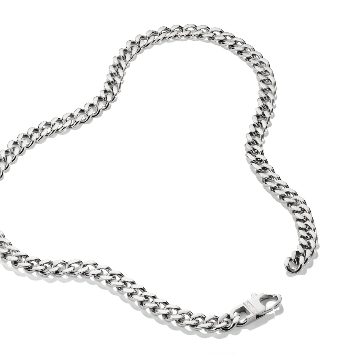 Thomas Sabo Stainless Steel Curb Chain Necklace 9mm TKE2402S-55 TKE2402S-55 view 2