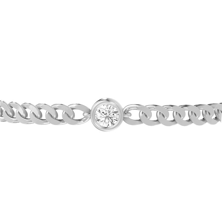 0.33ct Lab Grown Diamond Bracelet in 9K White Gold
