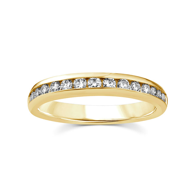0.50ct Lab Grown Diamond Ring in 9K Yellow Gold