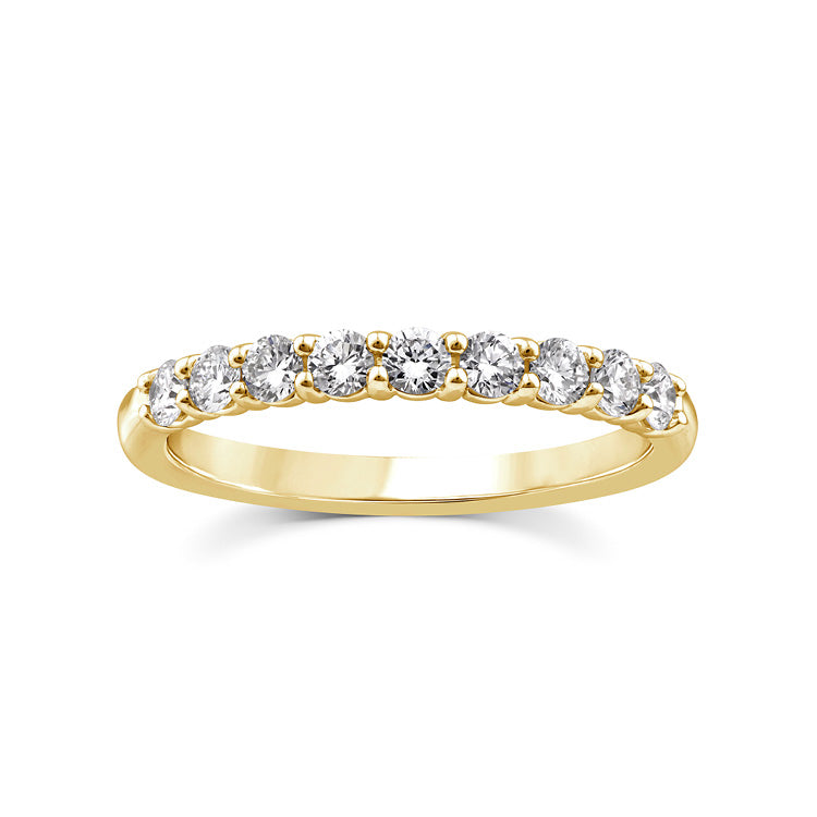 0.50ct Lab Grown Diamond Ring in 9K Yellow Gold