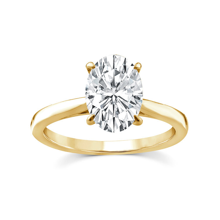 2.00ct Lab Grown Diamond Ring in 9K Yellow Gold