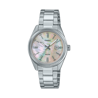 Casio Standard Analogue Stainless Steel Watch LTP1302DS-4A