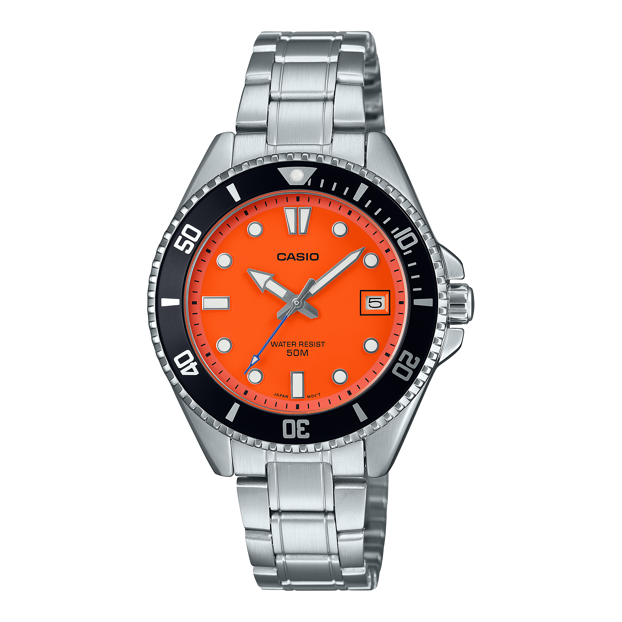 Casio Standard Analogue Diver Stainless Steel Watch MDV10D-4A1