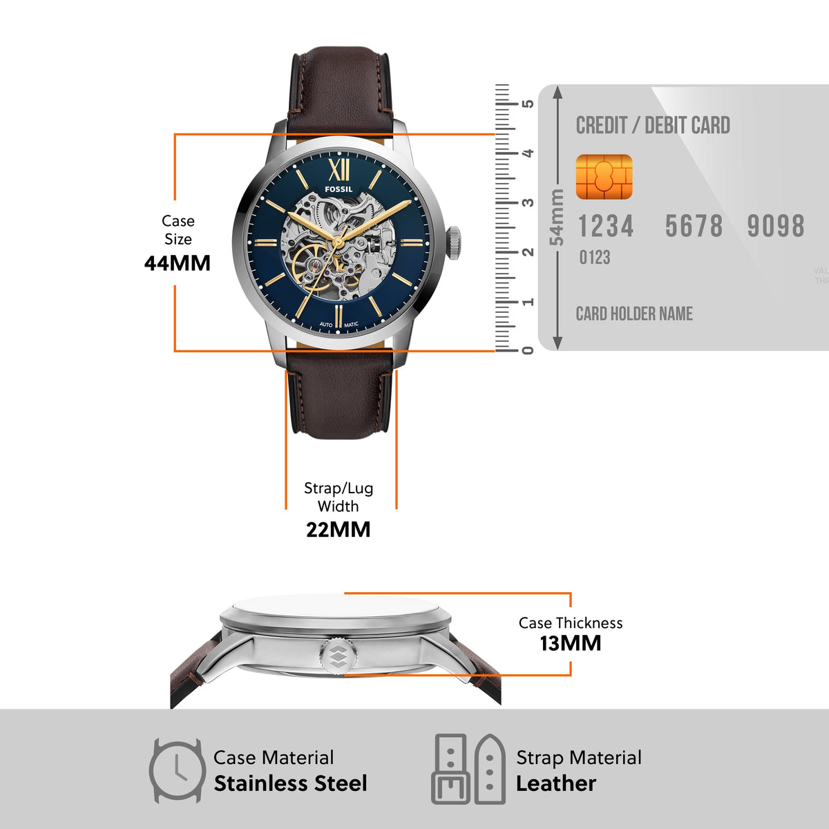 Fossil Townsman ME3291 view 7