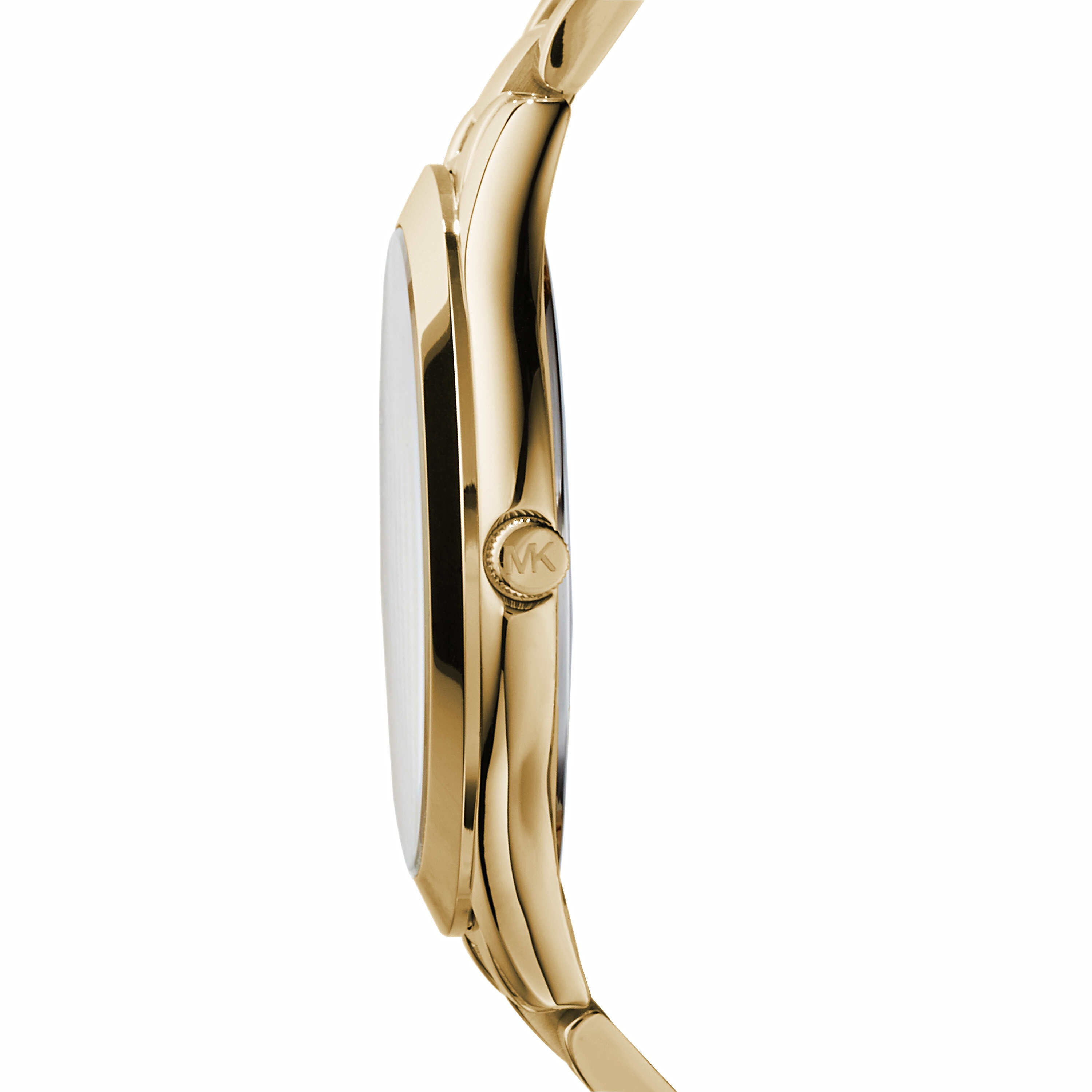 Michael Kors Slim Runway Gold Stainless Steel Watch MK3179
