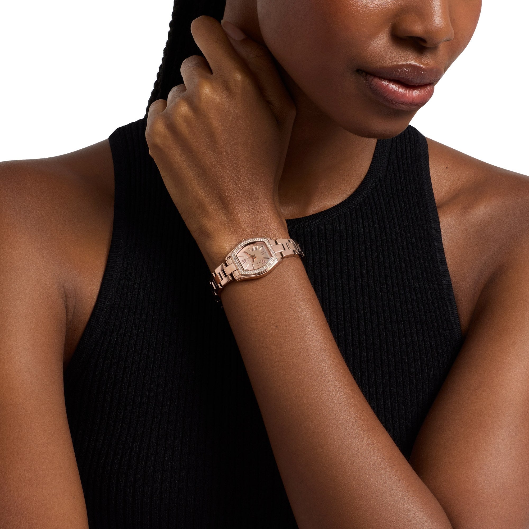 Michael Kors women's watch, rose gold dial (view 7)