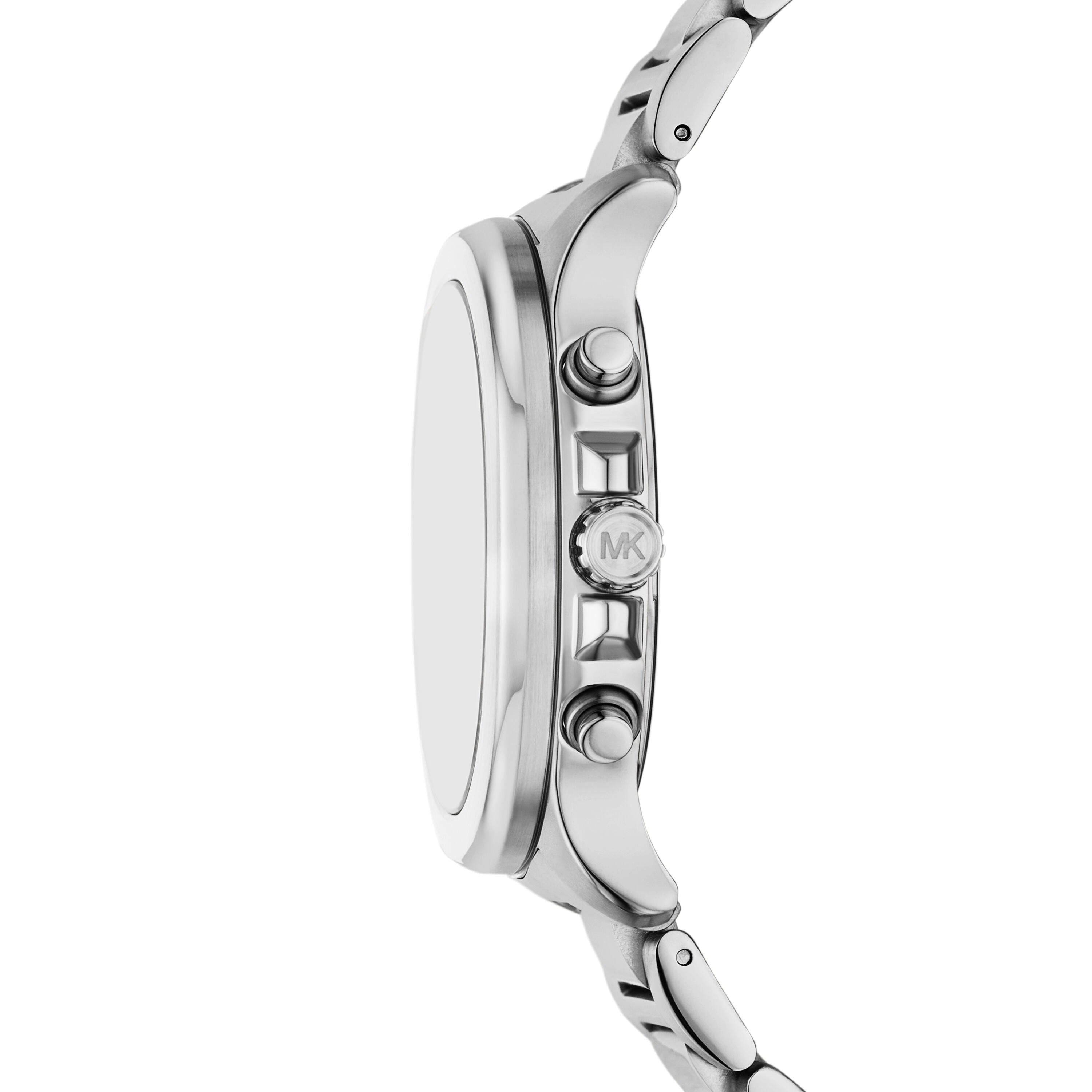 Michael Kors Sage Green Dial Silver Stainless Steel Watch MK9191