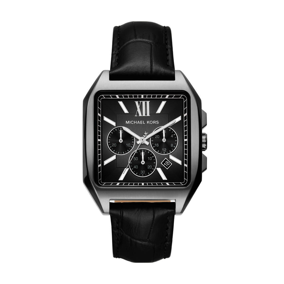 Michael Kors Hayes Chrono Black MK9299 front packshot