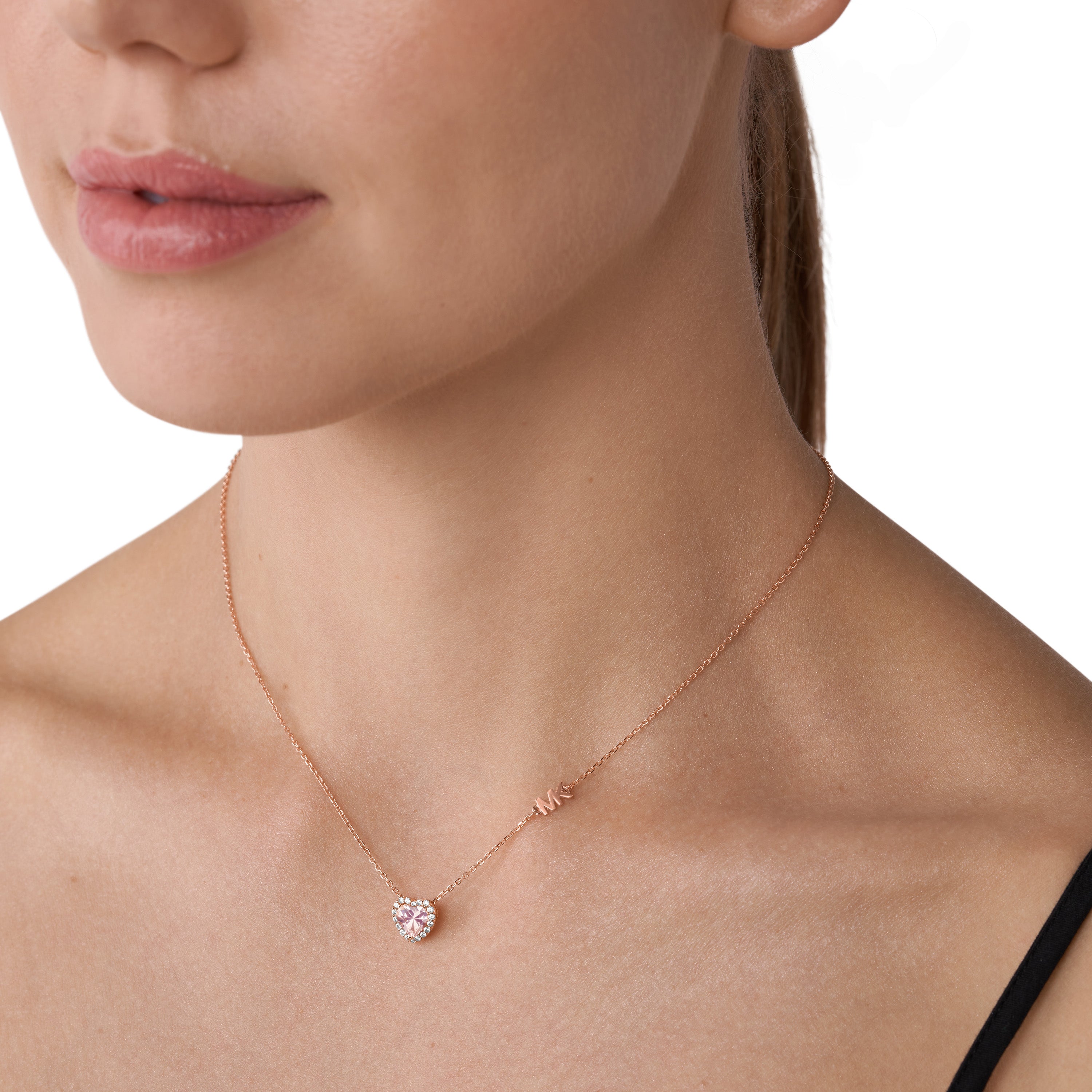 Michael Kors Premium Rose Gold Necklace MKC1520A2791