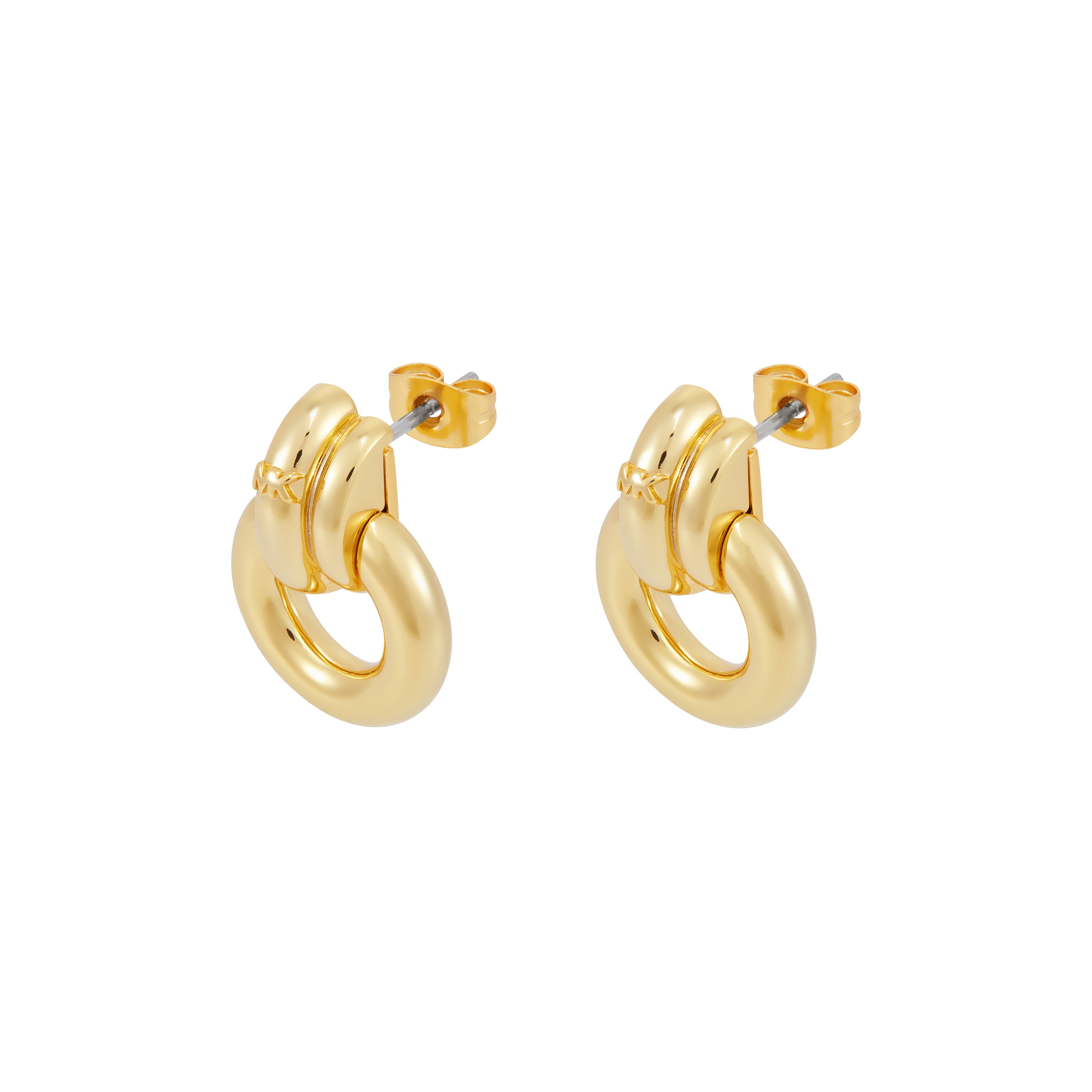 Michael Kors Premium Gold Circle Earring MKJ8531710