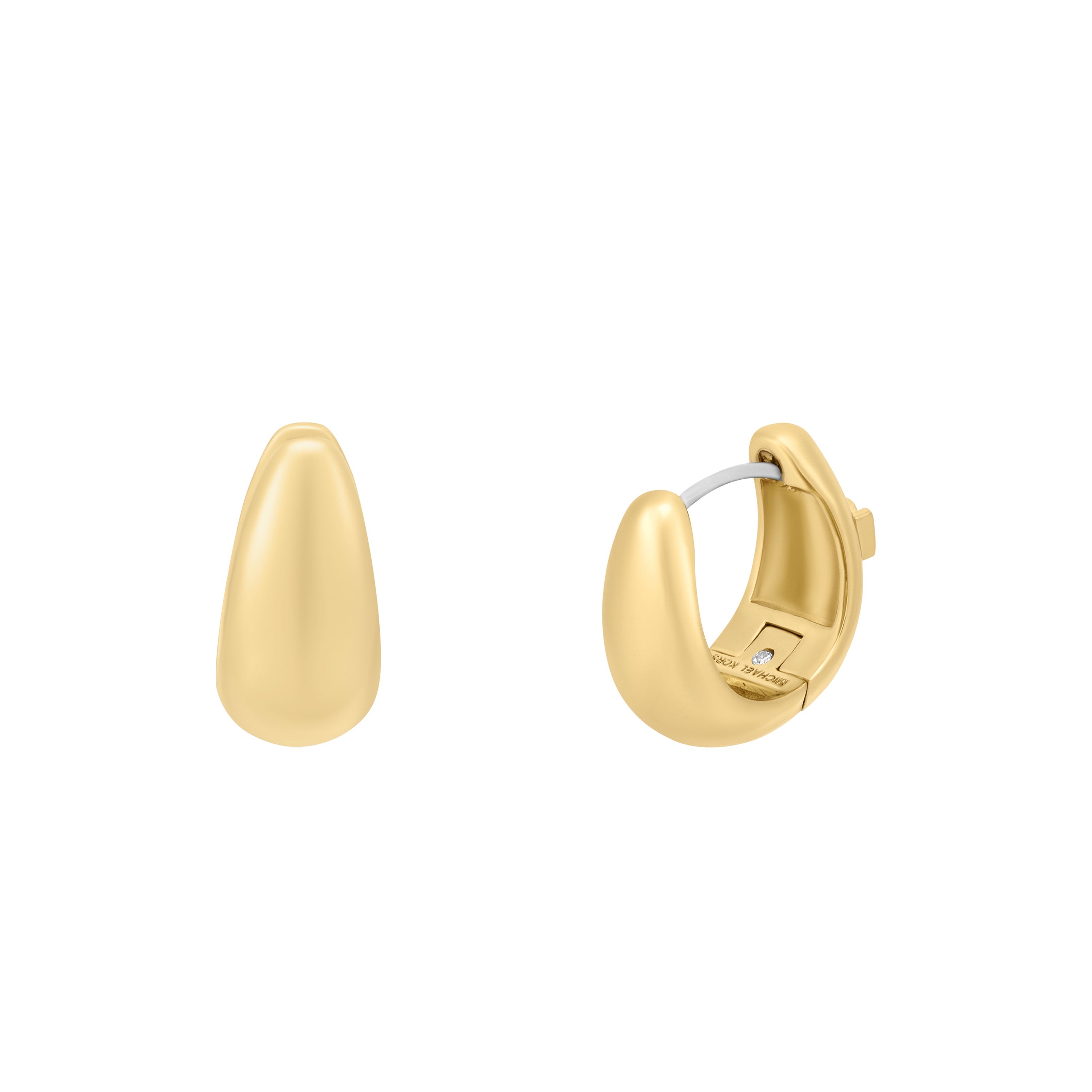 Michael Kors Premium Huggie Gold Earring MKJ8579710