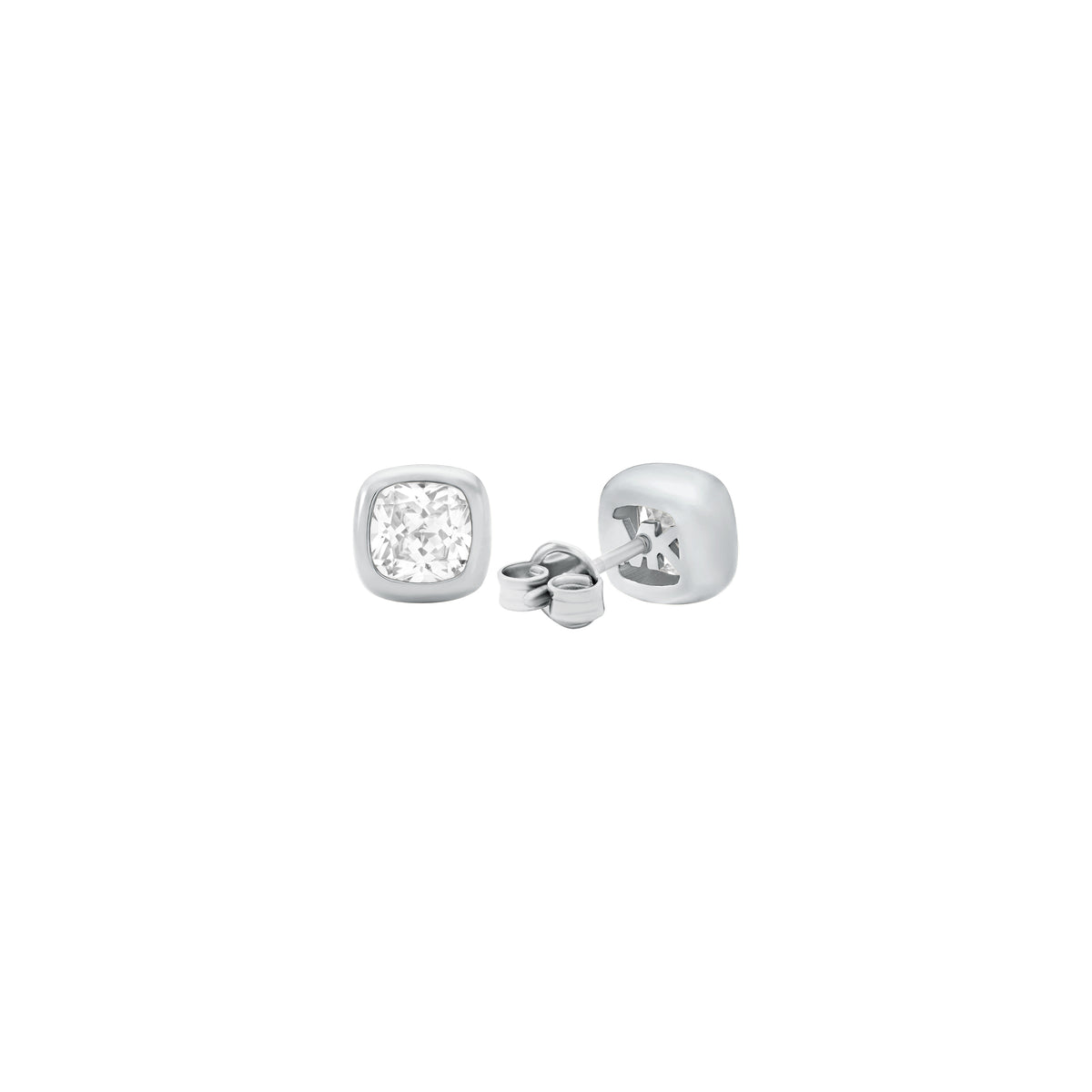 Michael Kors Cushion Studs Silver MKJ8705040 side view