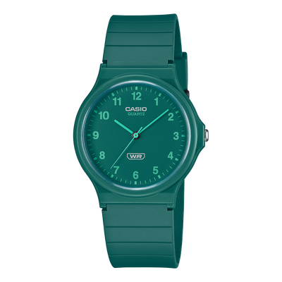 Casio Pop Green Resin Band Watch MQ24B-3B