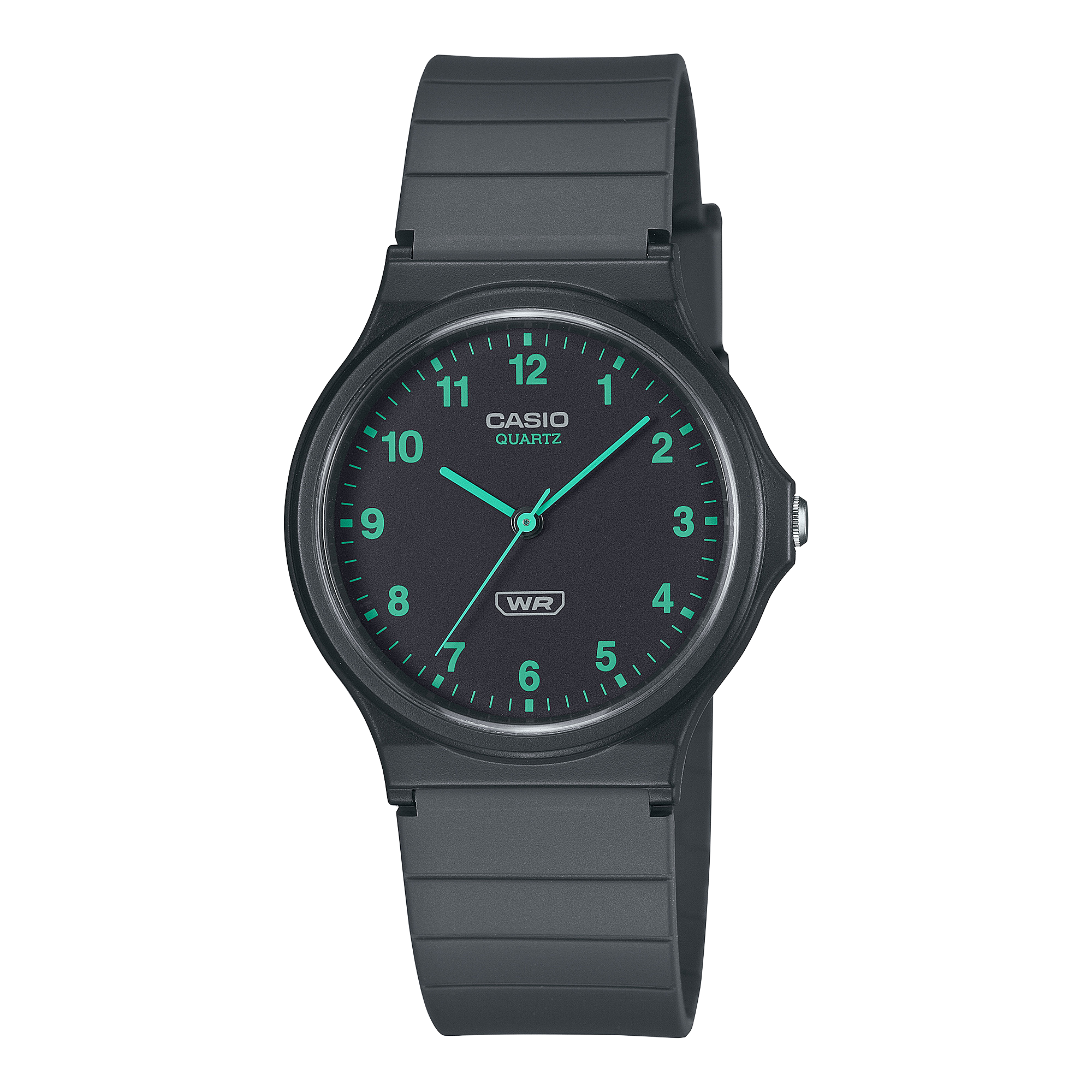 Casio Pop Black Resin Band Watch MQ24B-8B