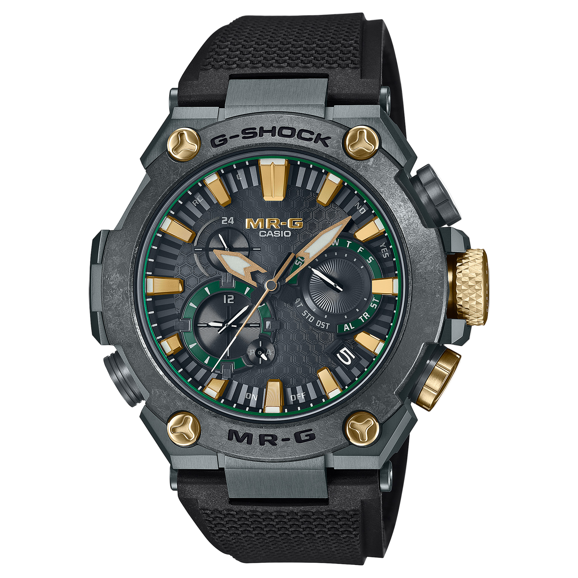 G-Shock MR-G Black Rubber Band Watch MRGB2000RG-3A