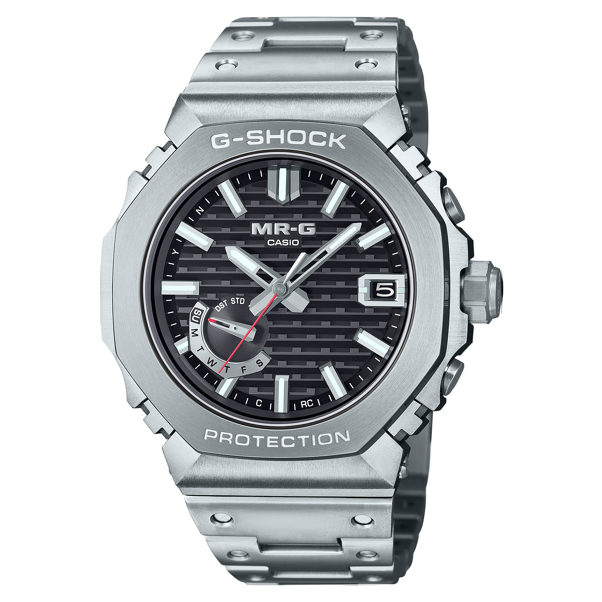 G-Shock MR-G Black Dial Stainless Steel Watch MRGB2100R-2A