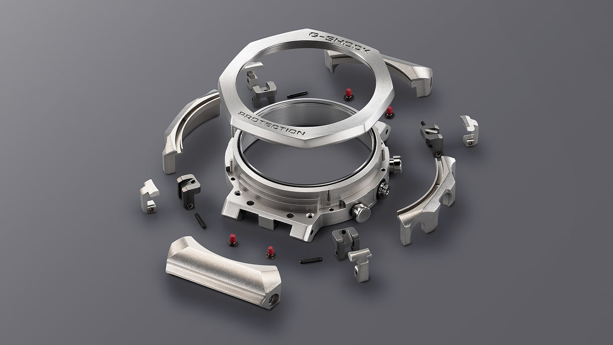 G-Shock MR-G Black Dial Stainless Steel Watch MRGB2100R-2A