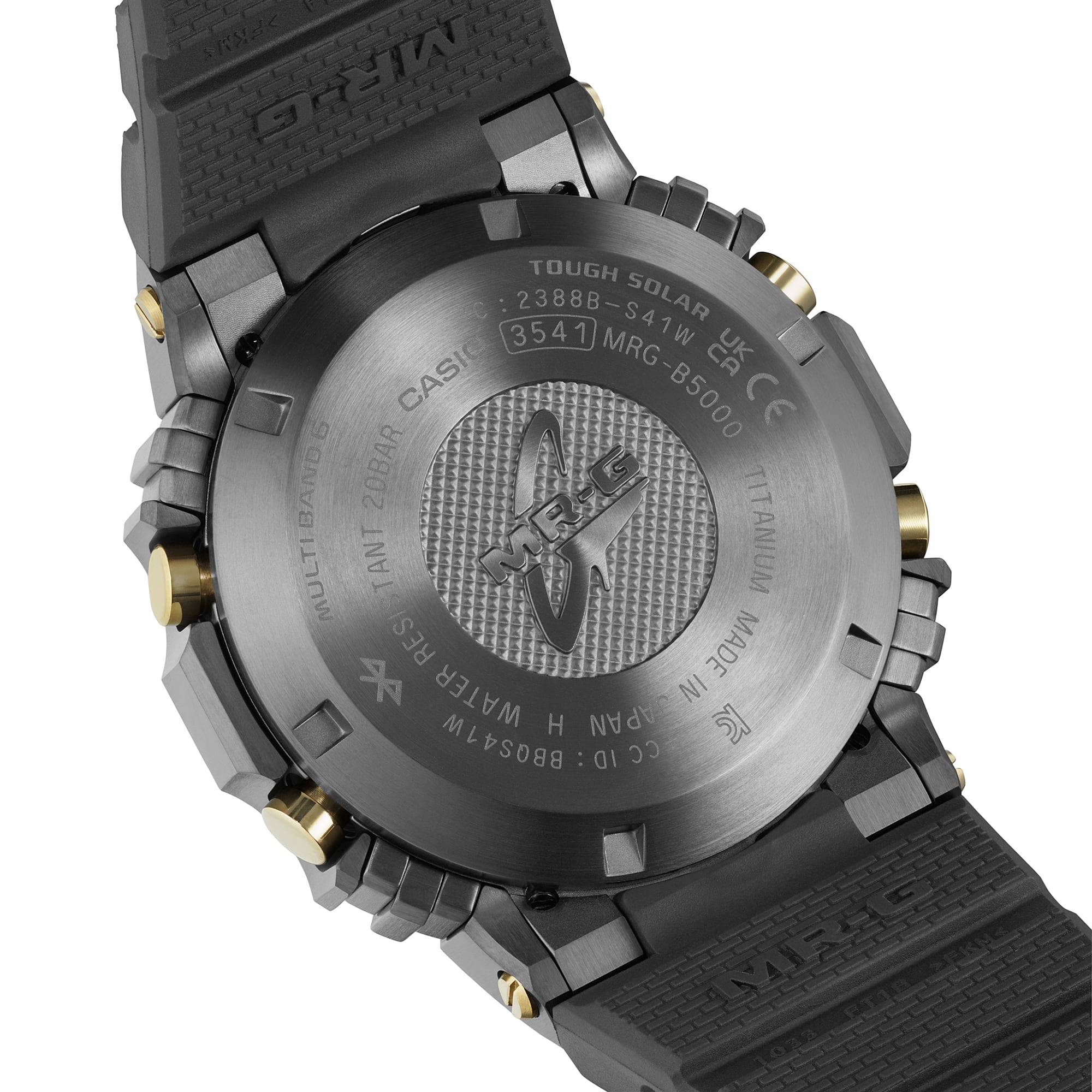 G-Shock MR-G Black Dial Black Resin Band Watch MRGB5000R-1D
