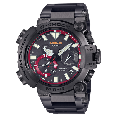 G-Shock MR-G Frogman Black Titanium Watch MRG-BF1000B-1A