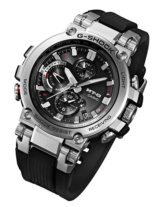 G-Shock MTG Dual Time Black Resin Band Watch MTGB1000-1A