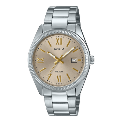 Casio Standard Analogue Stainless Steel Watch MTP1302DD-9A