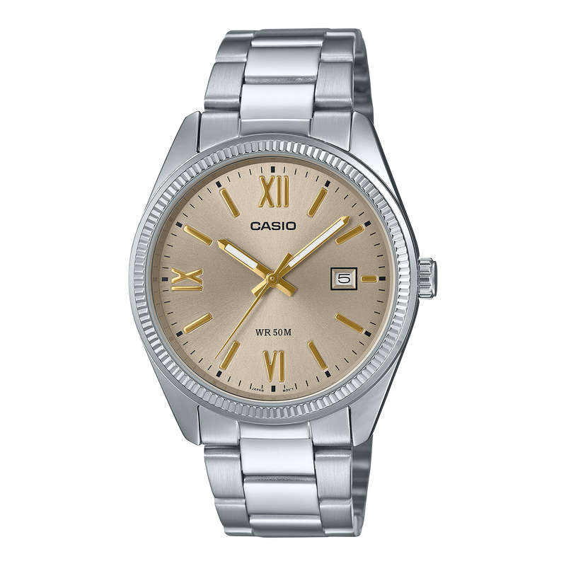 Casio Standard Analogue Stainless Steel Watch MTP1302DD-9A