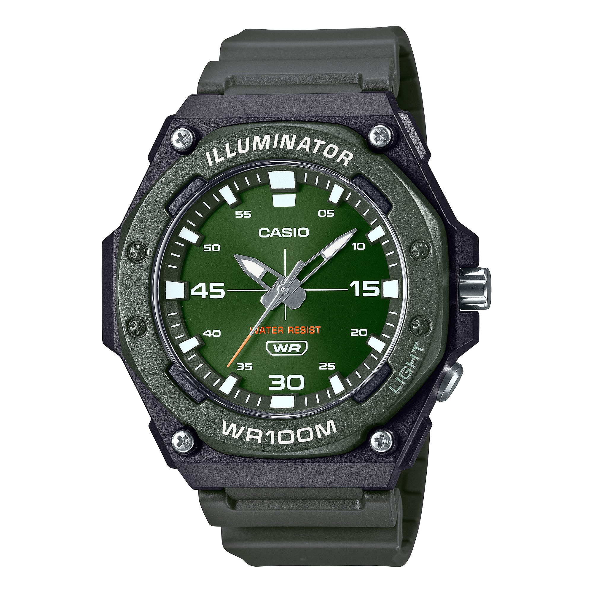 Casio Standard Heavy Duty Black Resin Band Watch MW620H-3A