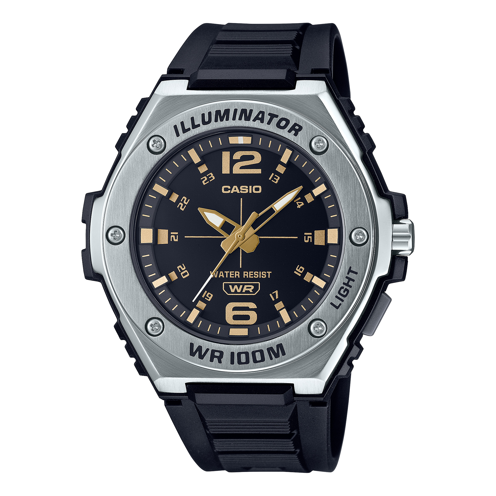Casio Analog Digital Resin Band Watch MWA100H-1A2