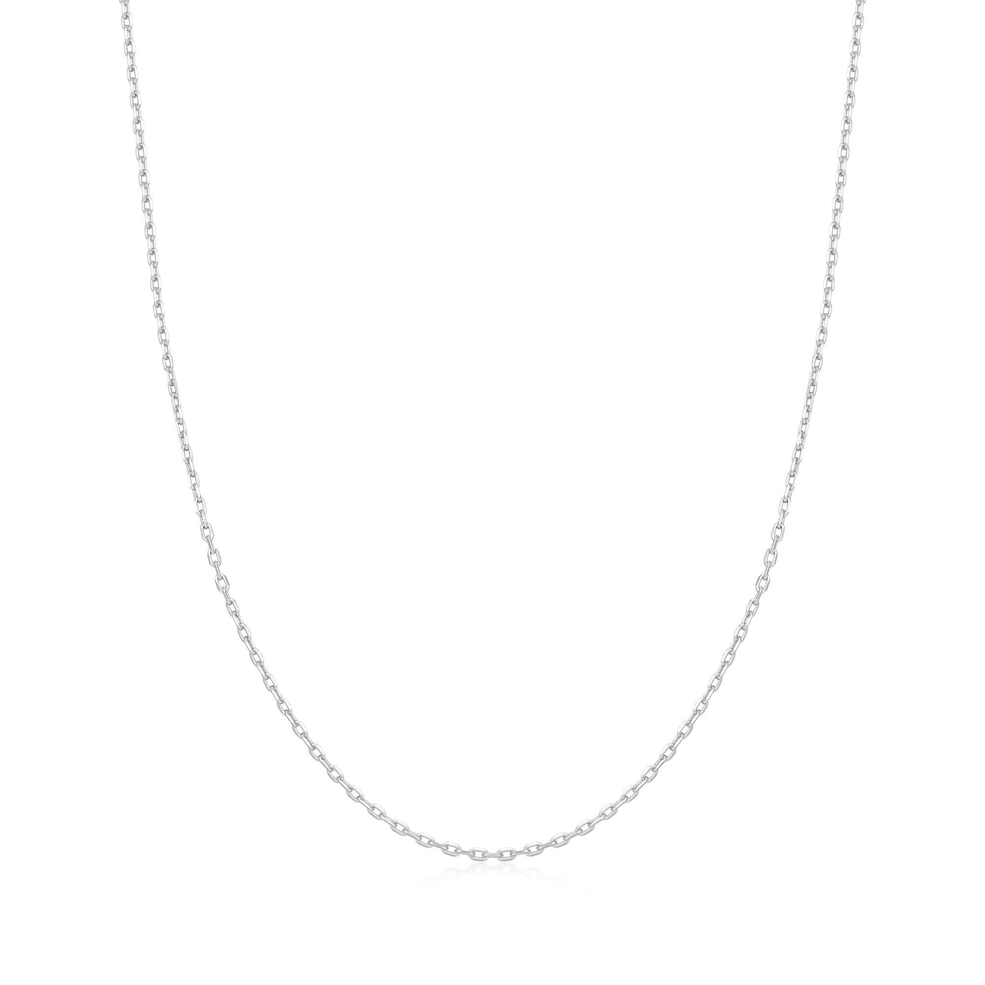 Ania Haie Silver Mini Link Charm Chain Necklace
