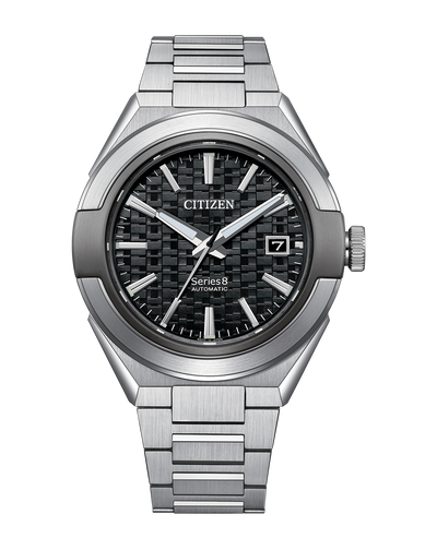 Citizen Series 8 Automatic Stainless Steel Black Watch NA1036- 56E