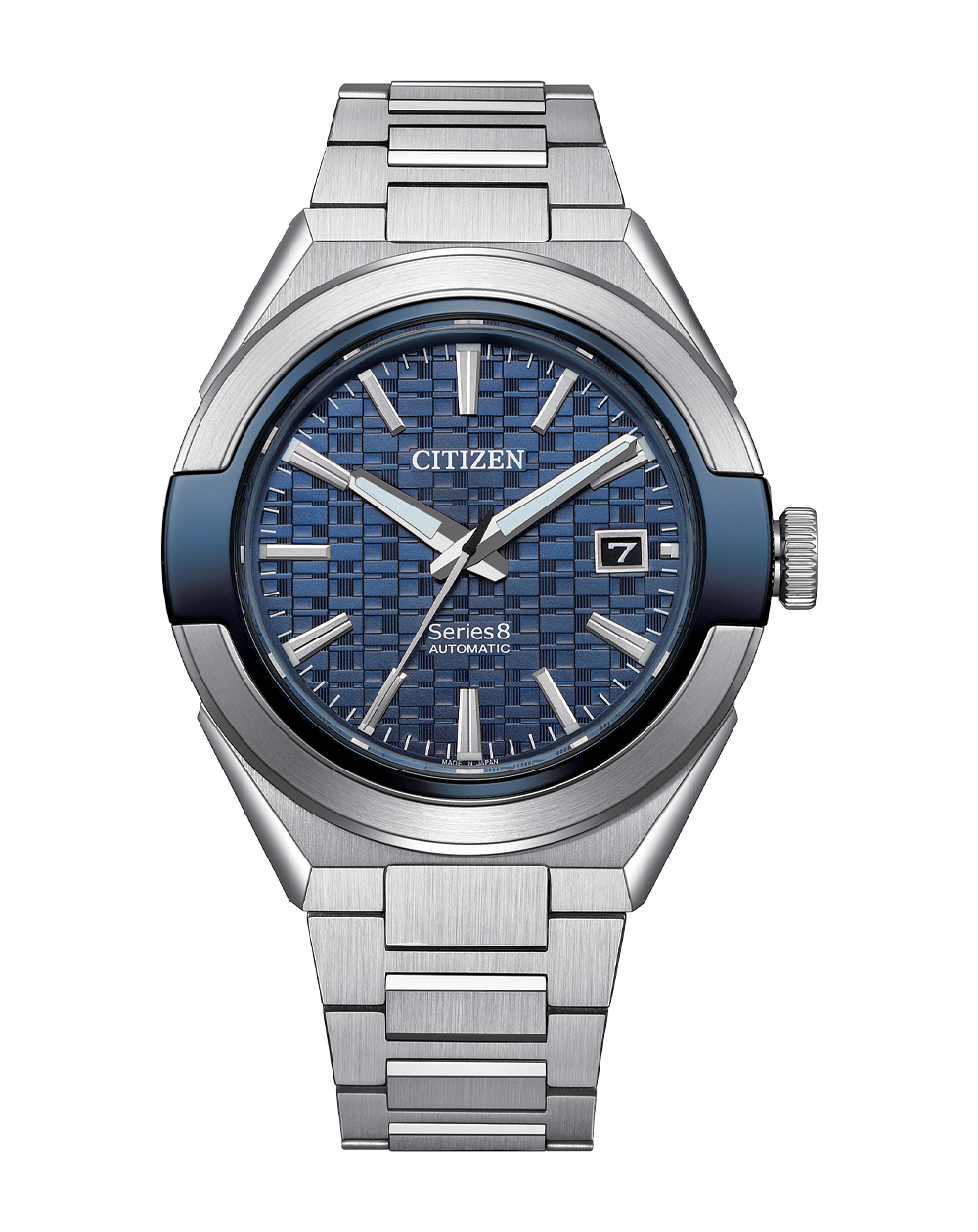 Citizen Series 8 Automatic Stainless Steel Blue Dial Watch NA1037-53L