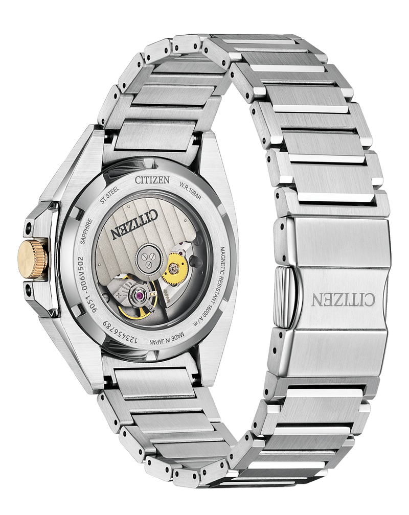 Citizen Series 8 Stainless Steel Champagne Dial Watch NB6059-57P