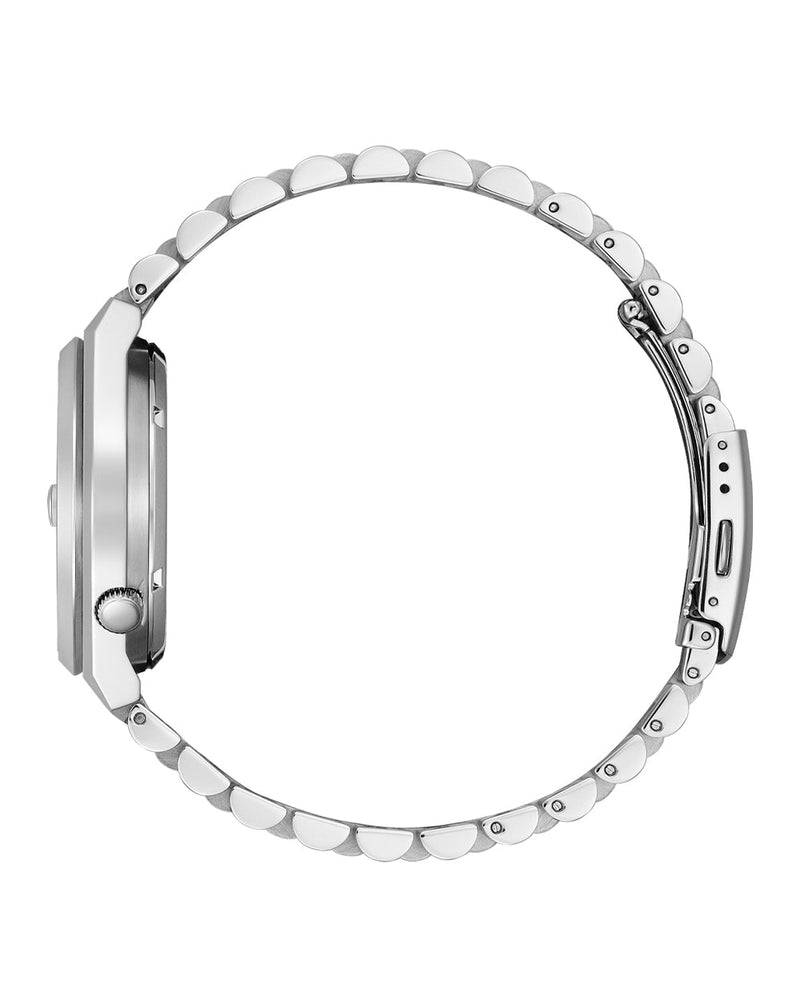 Citizen Tsuyosa Automatic Silver Stainless Steel White Dial Watch NJ0150-81A