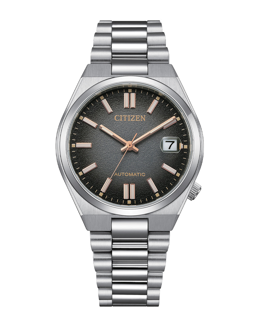 Citizen Tsuyosa Automatic Black Dial Stainless Steel Watch NJ0200-50E