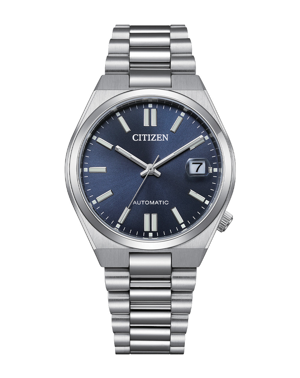 Citizen Tsuyosa Automatic Blue Dial Stainless Steel Watch NJ0200-50M