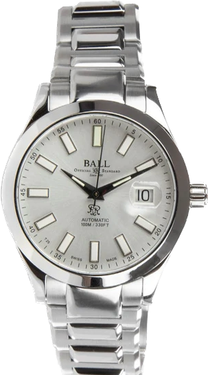 Ball Engineer III - Marvelight Silver Dial NM9026C-S6J-WH