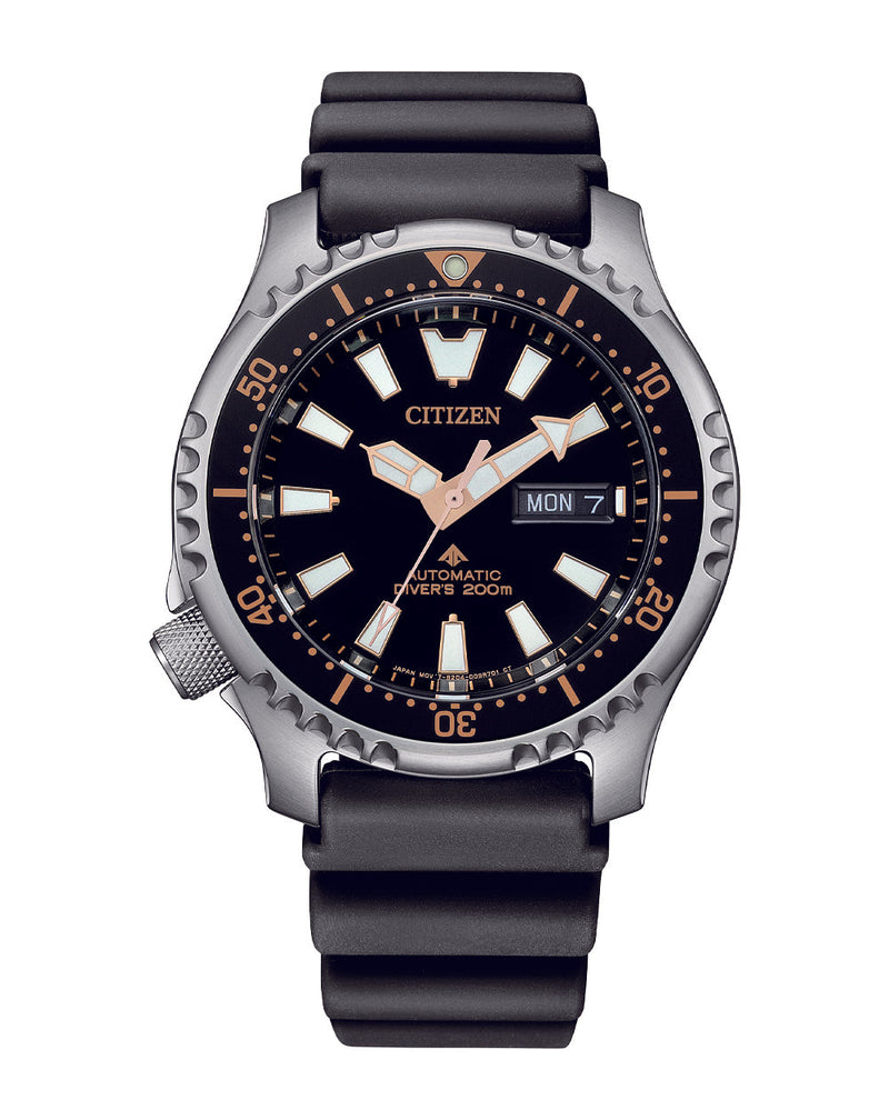 シチズン Citizen Promaster Fugu NY0040-50E Men's Citizen Promaster Diver Automatic 200M Diving Watch