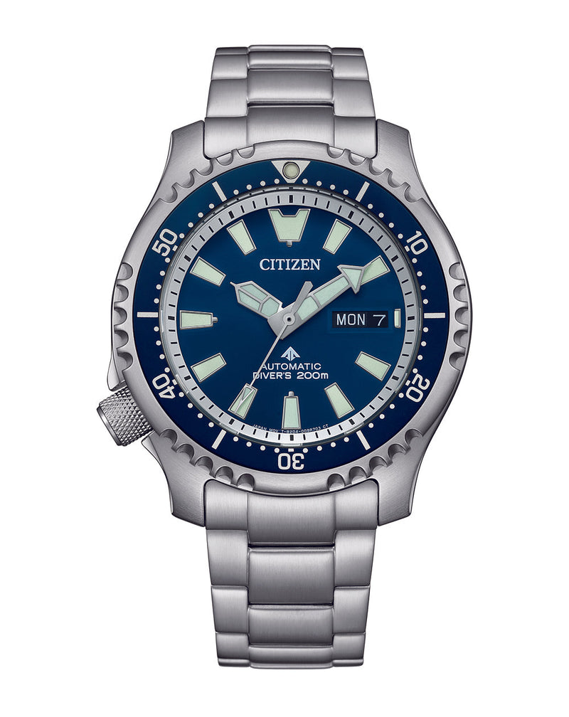 Citizen Promaster Fugu Limited Edition Blue Dial Stainless Steel Watch NY0161-63L