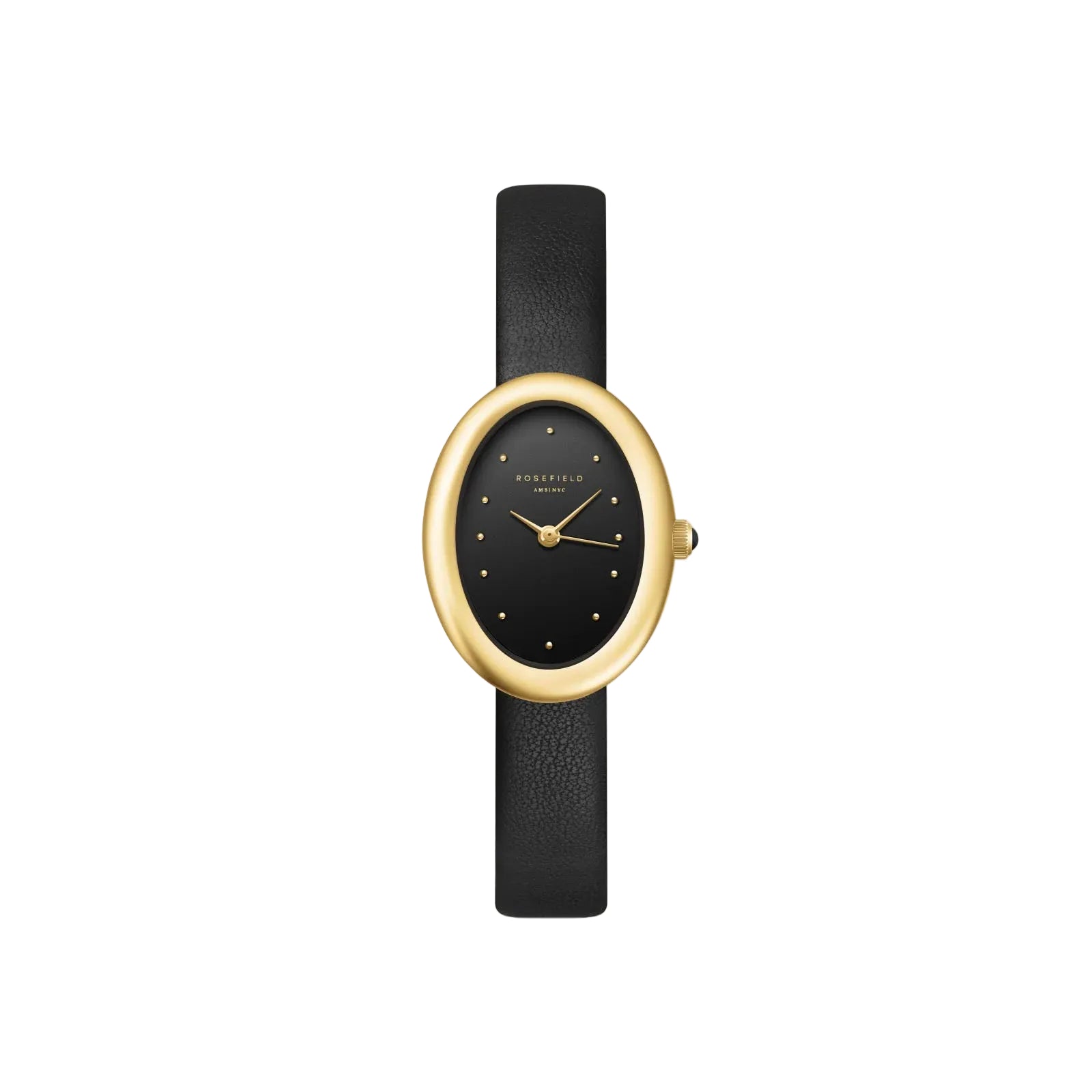 Rosefield Ovale Black Gold OVBGLG-OV18