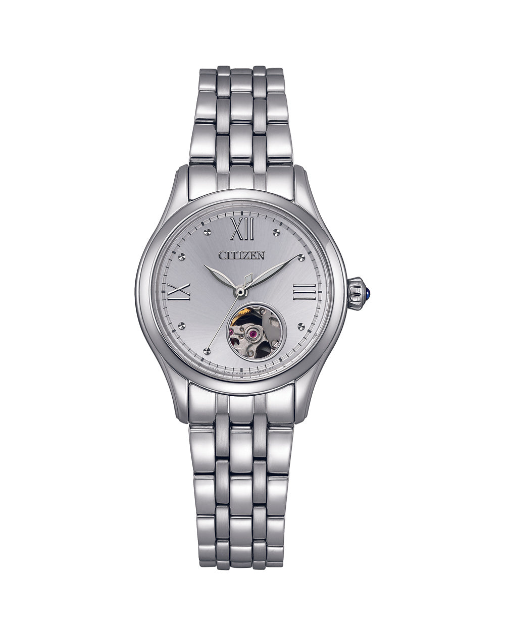 Citizen Automatic Silver Dial Stainless Steel Watch PR1040-88A