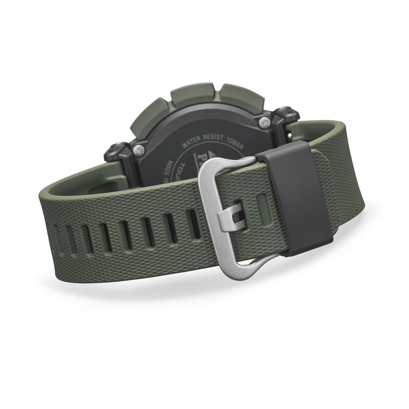 Casio Protrek Digital Solar Green Resin Band Watch PRG340-3D