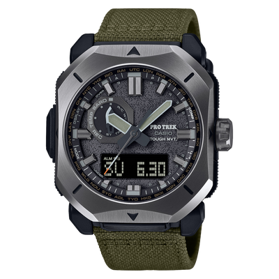 Casio Protrek Climber Line Solar Black Dial Watch PRW6900YB-3D