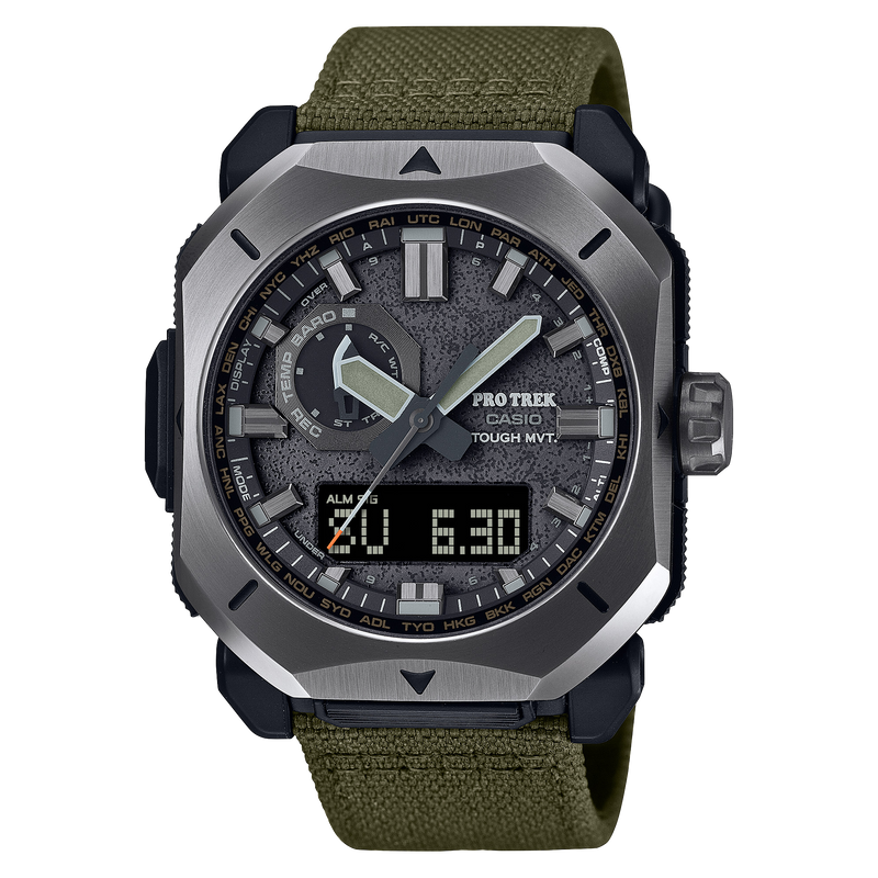 Casio Protrek Climber Line Solar Black Dial Watch PRW6900YB-3D