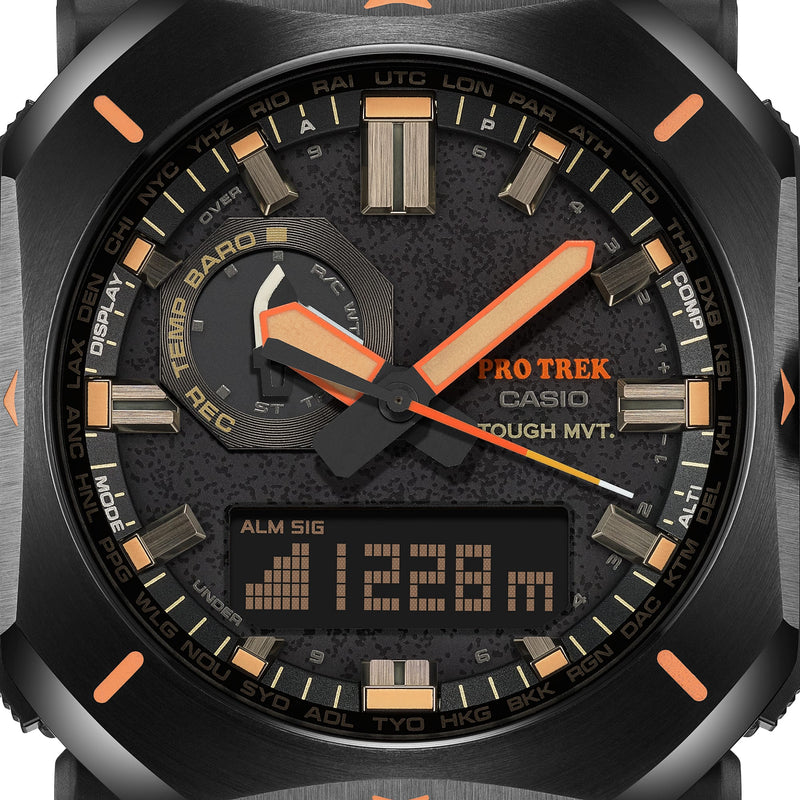 Casio Protrek Climber Line Solar Black Dial Watch PRW6900YL-5D