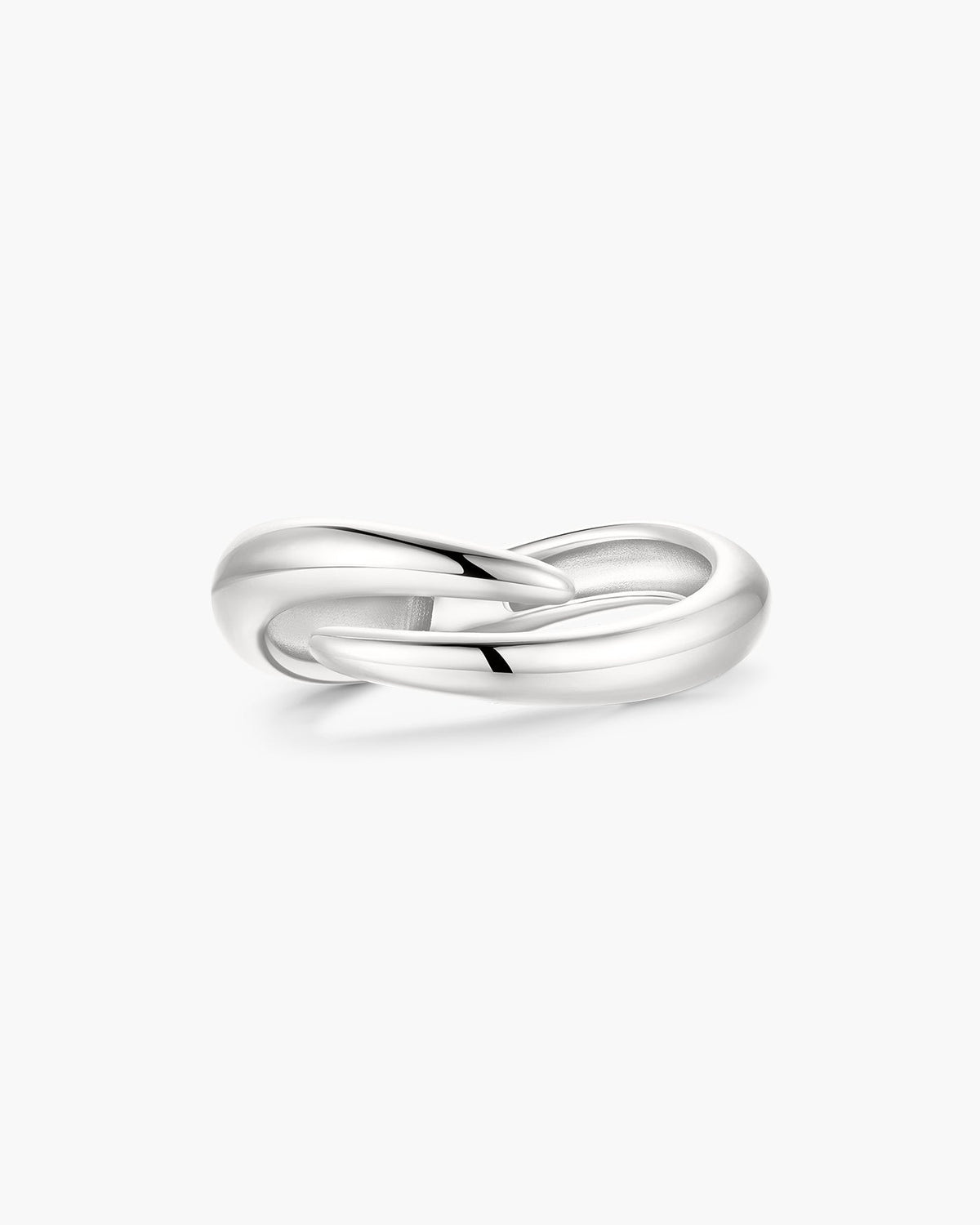 Ania Haie Silver Spiral Adjustable Ring