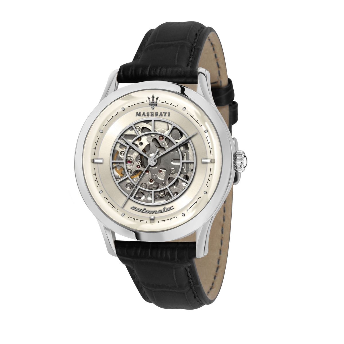 Maserati Ricordo 42mm Silver Watch