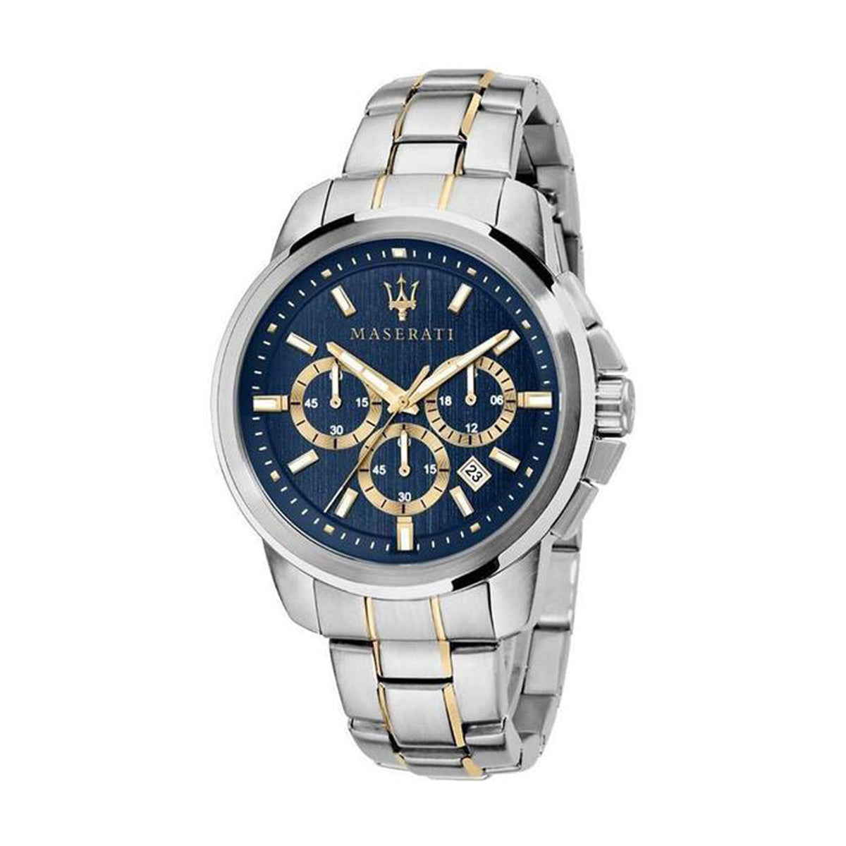 Maserati Successo 45mm Blue Watch