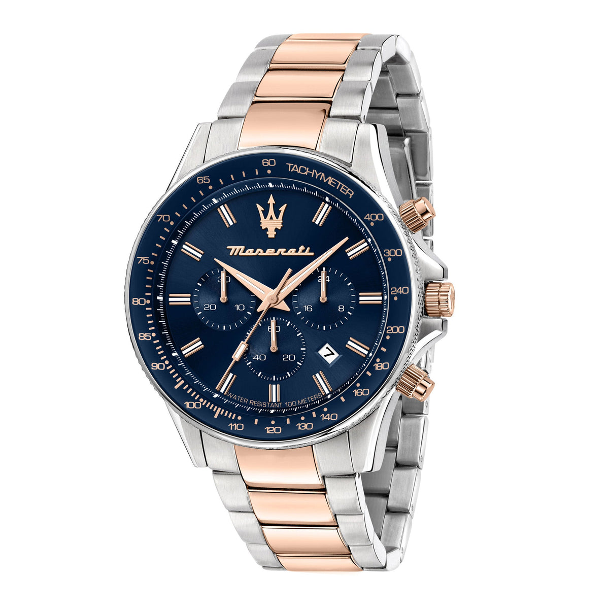 Maserati Sfida Two Tone Chronograph  Watch